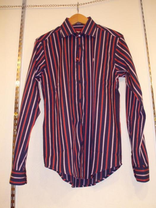 merc london ストライプL/S-sh
