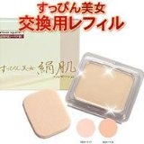 すっぴん美女絹肌ファンデーションQ　レフィル　オークル